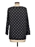 Mix by 41 Hawthorn Polka Dots Black Pullover Sweater Size L - photo 2