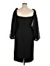 JJ's House 100% Polyester Black Cocktail Dress Size 16 - photo 2