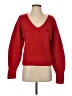 H&M Solid Red Pullover Sweater Size XS - photo 1