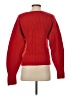 H&M Solid Red Pullover Sweater Size XS - photo 2