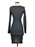 Leith Solid Gray Casual Dress Size XS - photo 2