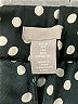 H&M 100% Polyester Polka Dots Gold Casual Pants Size 6 - photo 7
