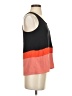 Ann Taylor Orange Sleeveless Top Size XXS - photo 4