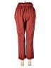 Sienna Sky Stripes Red Casual Pants Size M - photo 2