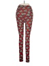 Lularoe Print Red Leggings One size - photo 2
