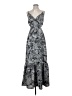 Express Paisley Gray Casual Dress Size XS - photo 1