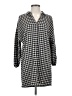 Zara Basic Checkered-gingham Gray Casual Dress Size S - photo 1