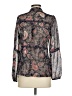 Octavia 100% Polyester Paisley Blue 3/4 Sleeve Blouse Size S - photo 2