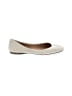 fs/ny Chevron-herringbone Ivory Flats Size 10 1/2 - photo 1