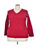 Charter Club Red Pullover Sweater Size 3X - photo 1