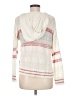 Gab & Kate Stripes Ivory Pullover Sweater Size Med - Lg - photo 2