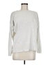 Vince. 100% Cotton Silver Pullover Sweater Size M - photo 1
