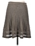 Max Studio Chevron-herringbone Gray Casual Skirt Size XS - photo 2