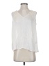 Banana Republic 100% Polyester White Sleeveless Blouse Size S - photo 1