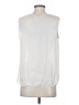 Banana Republic 100% Polyester White Sleeveless Blouse Size S - photo 2