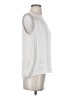 Banana Republic 100% Polyester White Sleeveless Blouse Size S - photo 4