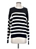 Search for Sanity 100% Cotton Stripes Blue Pullover Sweater Size S - photo 1