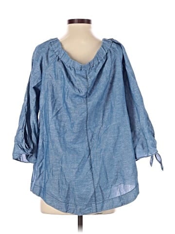 Free People 3/4 Sleeve Blouse (view 2)