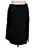 Danielle Bernstein 100% Polyester Solid Black Casual Skirt Size 2X - photo 1