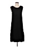 Max Studio Solid Black Casual Dress Size M - photo 1