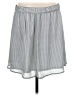 Old Navy 100% Polyester Stripes Gray Casual Skirt Size M - photo 2