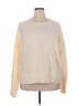 Lularoe 100% Acrylic Solid Ivory Pullover Sweater Size 3X - photo 1