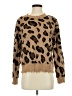 Rehab Animal Print Brown Pullover Sweater Size S - photo 1
