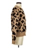 Rehab Animal Print Brown Pullover Sweater Size S - photo 4