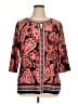 Valerie Stevens Red 3/4 Sleeve Blouse Size 1X - photo 1
