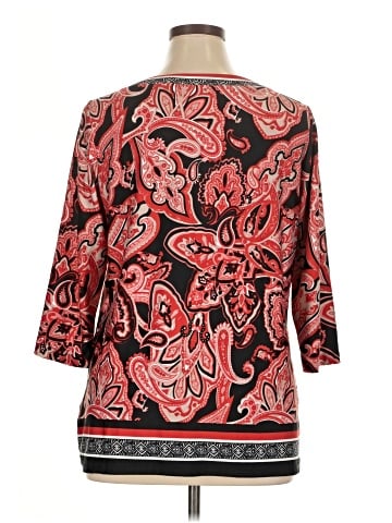 Valerie Stevens 3/4 Sleeve Blouse (view 2)