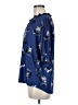 MELLODAY Blue 3/4 Sleeve Blouse Size M - photo 5