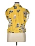Blousology Yellow Short Sleeve Blouse Size 1X - photo 2