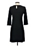 Ella Moss Solid Black Casual Dress Size S - photo 2