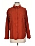 Sanctuary 100% Cotton Solid Orange Long Sleeve Button-Down Shirt Size S - photo 1