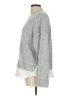 In February 100% Acrylic Gray Pullover Sweater Size L - photo 5