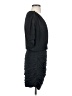 Ramy Brook 100% Polyester Solid Black Cocktail Dress Size 0 - photo 4