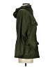 Eddie Bauer 100% Polyester Solid Green Raincoat Size XS - photo 4
