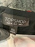 Topshop 100% Polyester Floral Black Casual Skirt Size 2 - photo 4