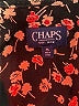 Chaps 100% Viscose Floral Black Long Sleeve Blouse Size XL - photo 7