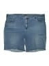 Lee Blue Denim Shorts Size 26 waist - photo 1