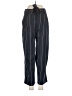 Pull&Bear Stripes Blue Casual Pants Size M - photo 1
