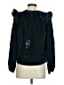 Evereve Black Long Sleeve Blouse Size S - photo 2