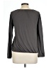 Unbranded Gray Long Sleeve Henley Size L - photo 2