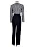 Assorted Brands 100% Rayon Houndstooth Black Jumpsuit Size 4 - photo 2