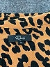 Rails Animal Print Orange Tan Long Sleeve Blouse Size S - photo 7