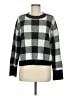H&M Checkered-gingham Black Pullover Sweater Size M - photo 1