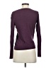 Halogen 100% Polyester Argyle Purple Pullover Sweater Size XS - photo 2