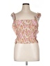 Vanilla Star 100% Rayon Pink Sleeveless Top Size XL - photo 1