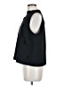 Ann Taylor LOFT Black Sleeveless Blouse Size M - photo 5