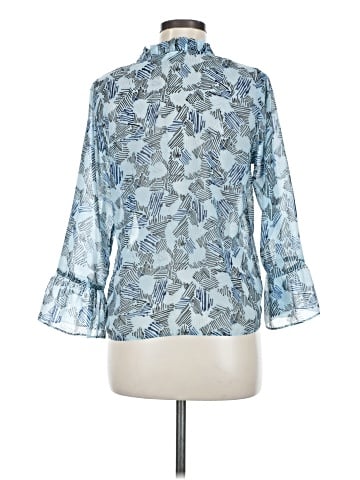 Waverly Grey 3/4 Sleeve Blouse (view 2)